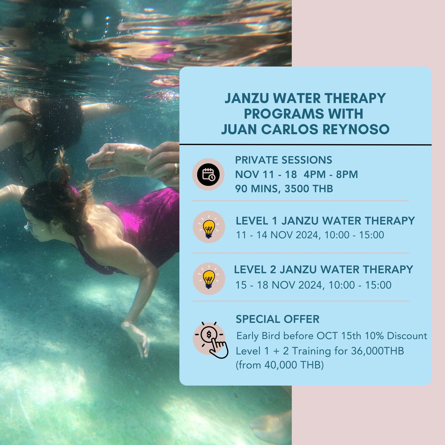 Level 1 Janzu Water Therapy Training