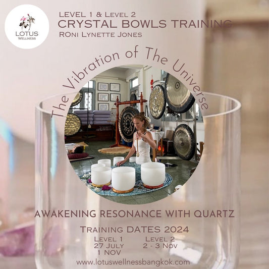 Level 1 Crystal Bowls: Awakening Resonance with Quartz