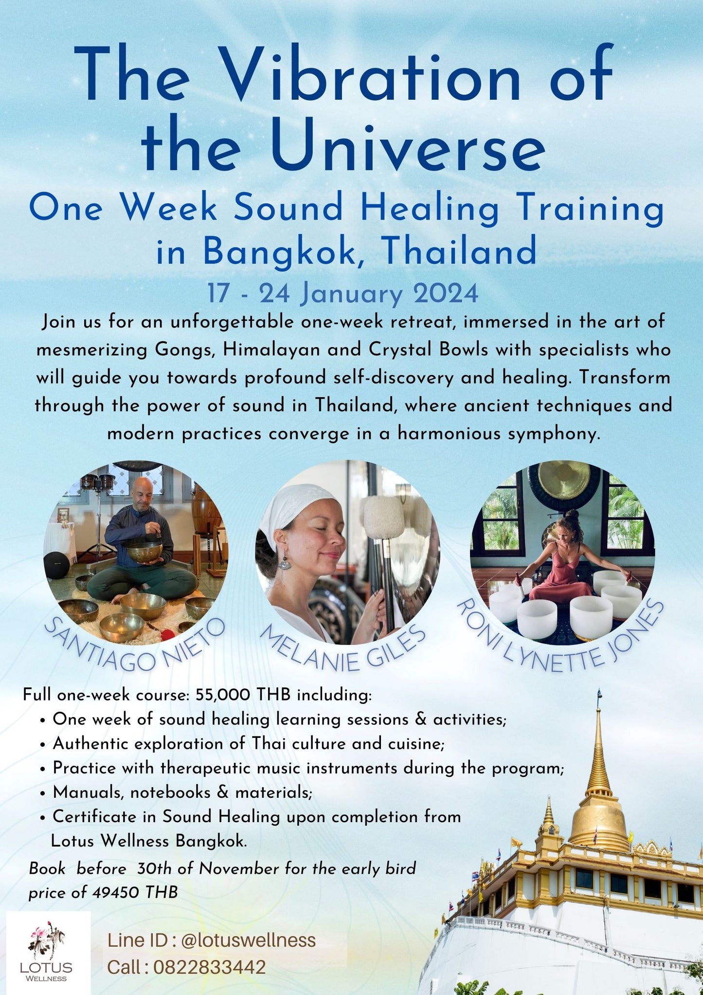 1 Week Sound Healing Training